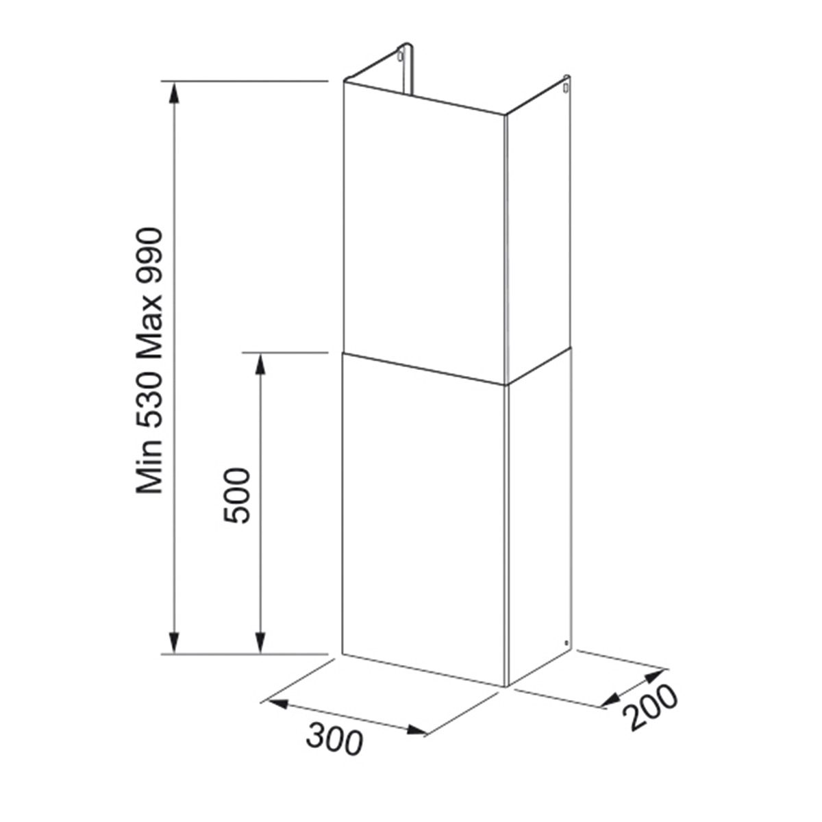 Kit chimenea Franke para chimenea - 1120197447 Acero Inox-2