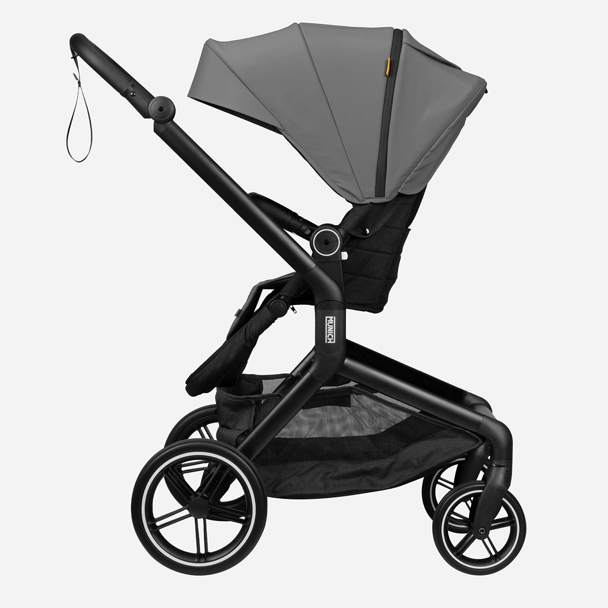 Carrinho de Bebé Munich Cinzento-11