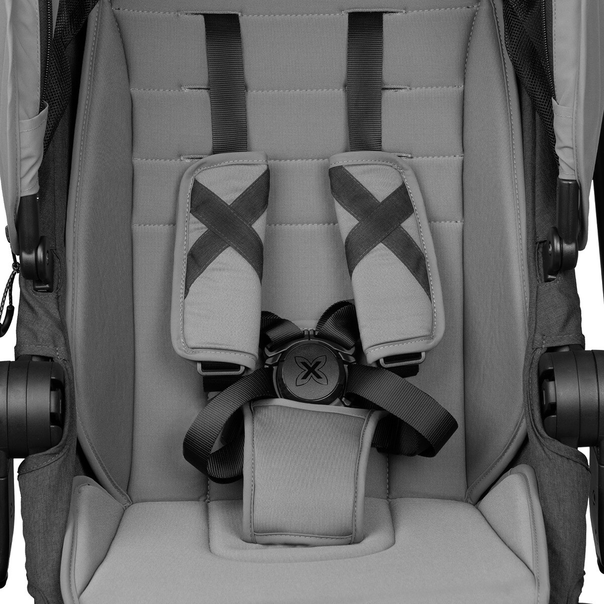 Carrinho de Bebé Munich Cinzento-4