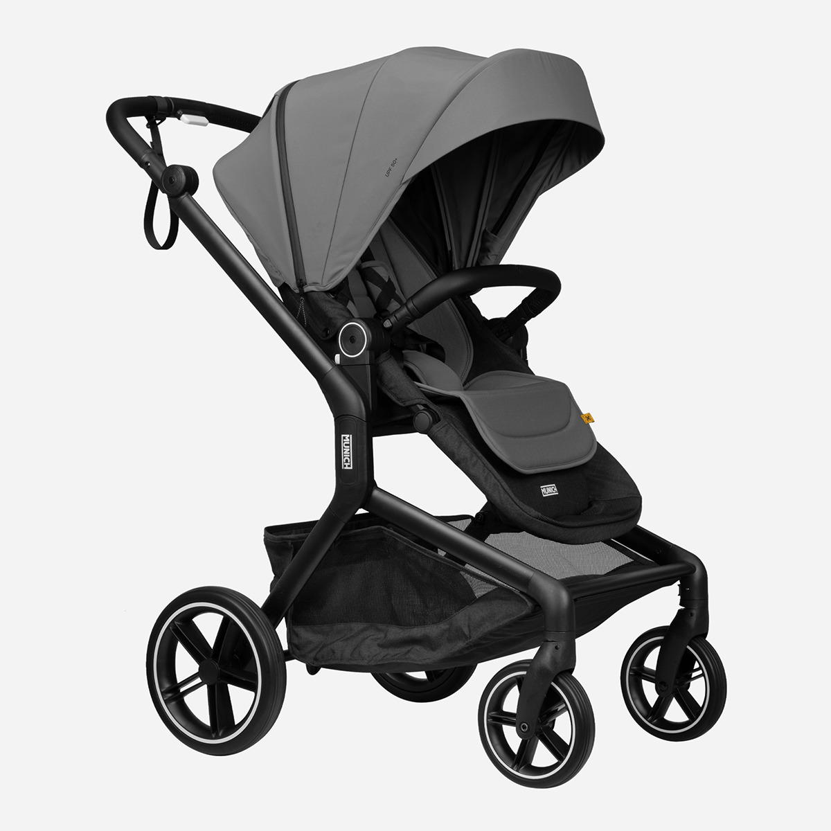 Carrinho de Bebé Munich Cinzento-3