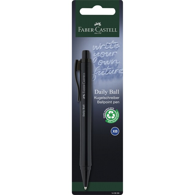 Imagem 0 de Blister 1 x Recarga de esferográfica Daily ball XB Faber-Castell