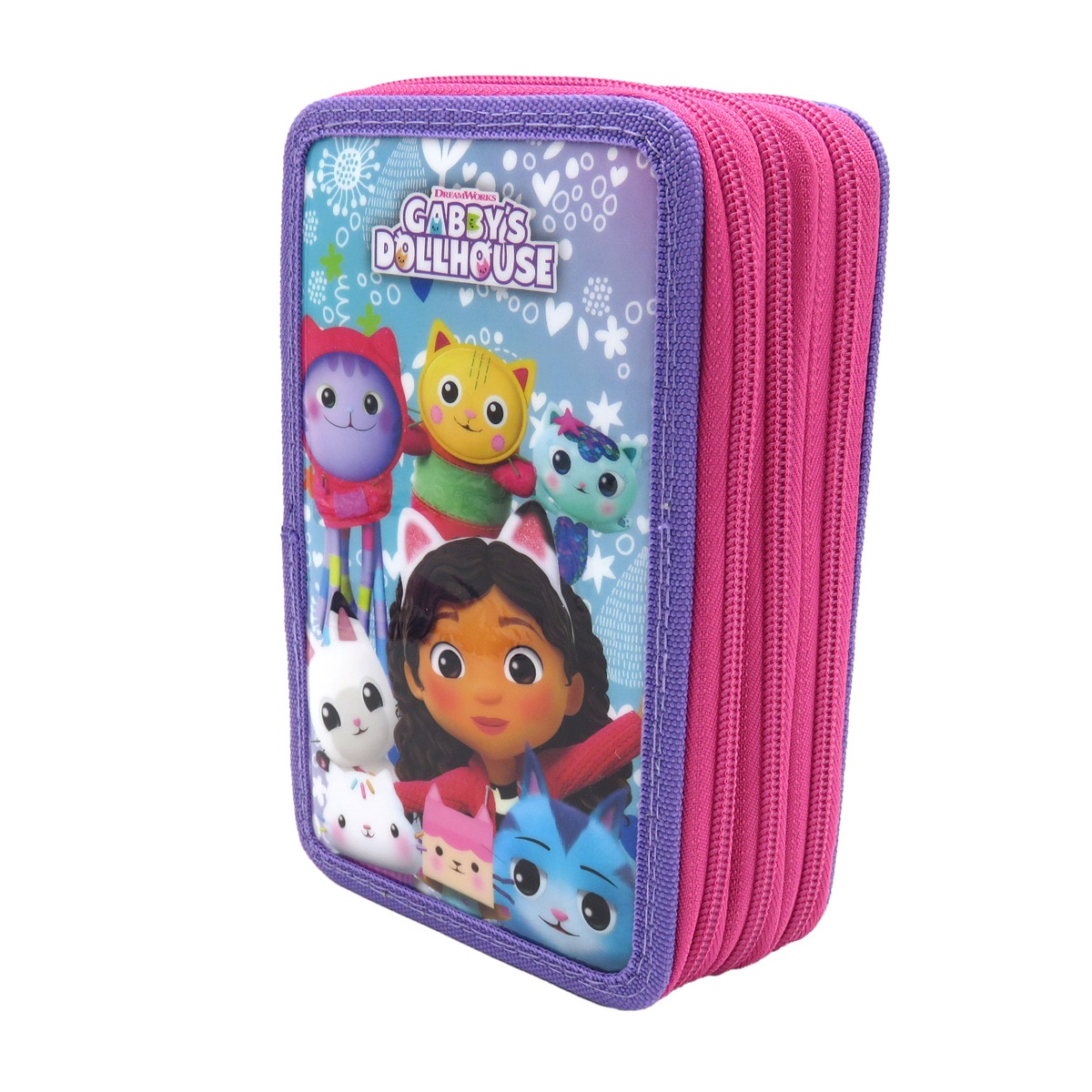 Plumier 3 pisos Gabby´s Dollhouse CyP Brands multicolor fucsia Multicolor-5