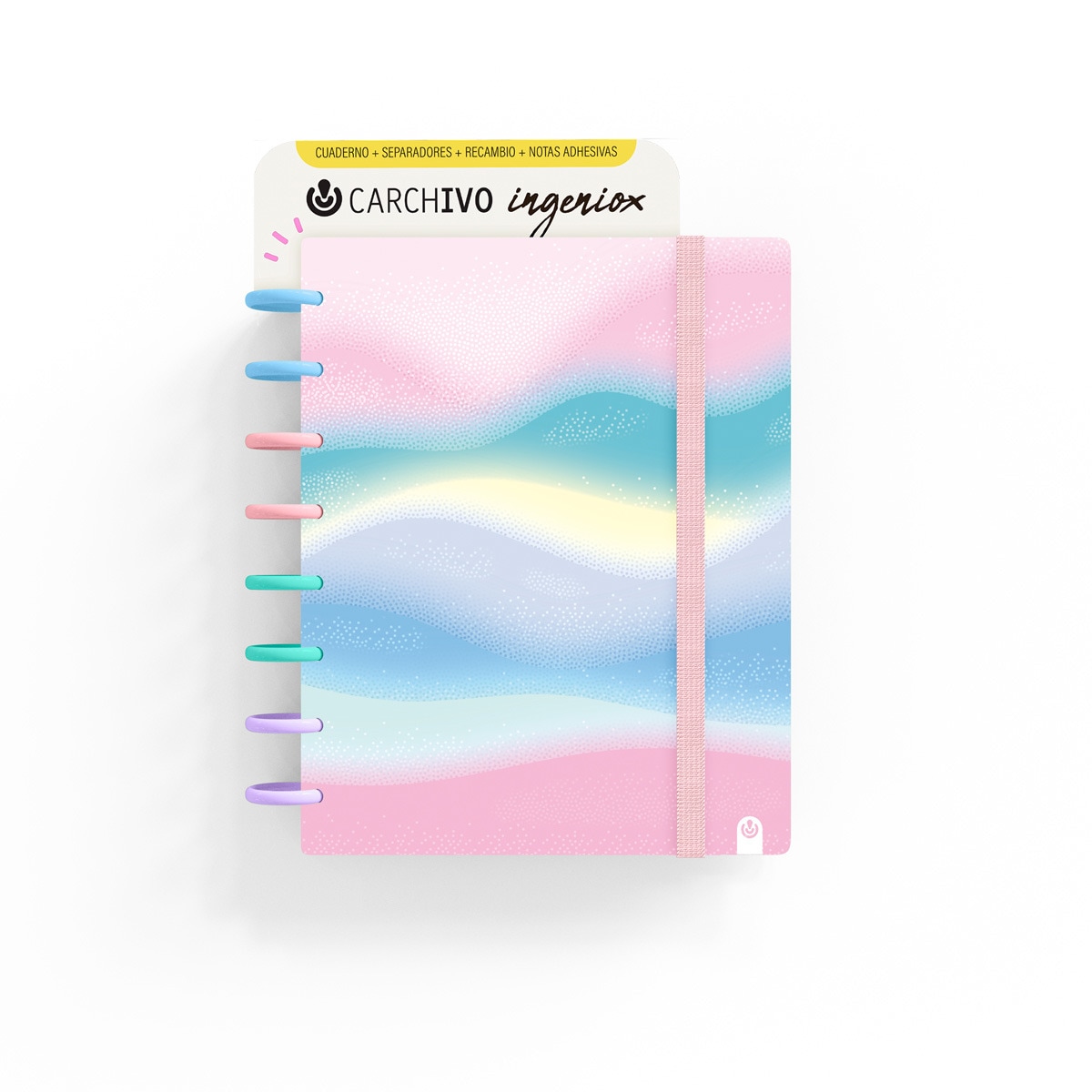 Pack cuaderno Ingeniox diseño exclusivo A5 Carchivo Multicolor-2