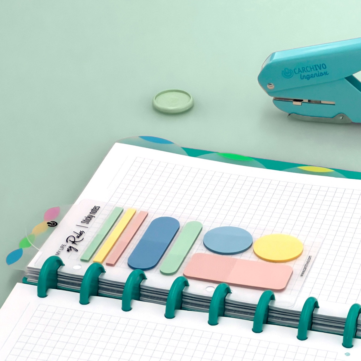 Cuaderno Ingeniox polipropileno foam A5 Pastel Carchivo 7