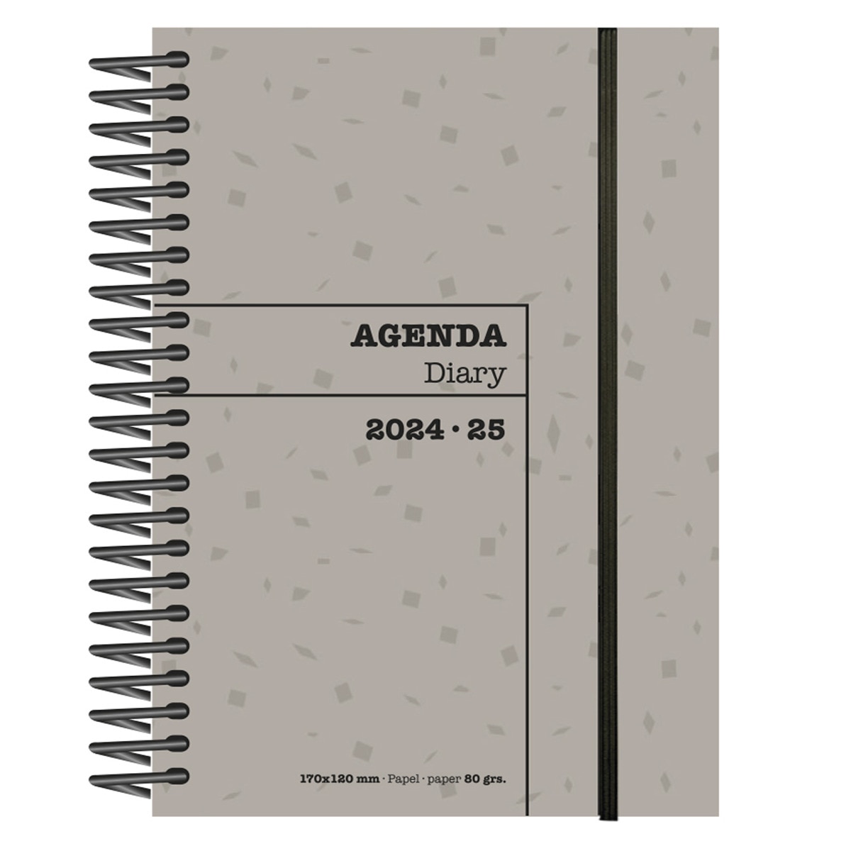  Agenda escolar 2024-2025 1 día por página A6 Student Senfort Catalão Cinzento-1