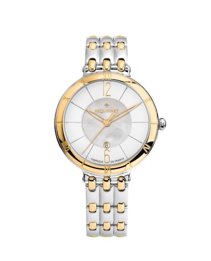 Imagem 0 de Relógio Quartz Aço Ouro Puls Aço E Ouro 3 Rangs