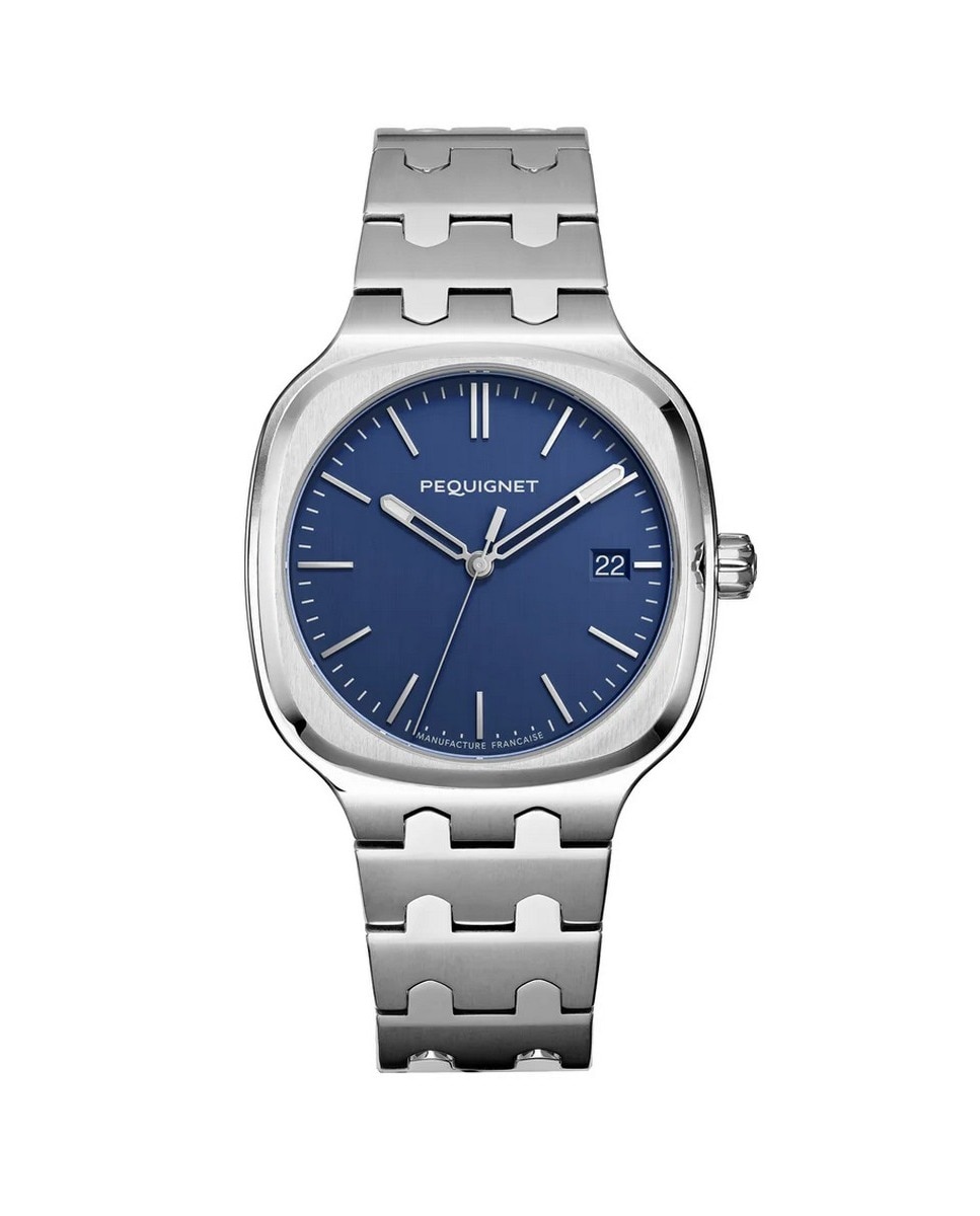 Imagem 0 de Relógio Automático Manufatura Aço Puls Aço Most Azul