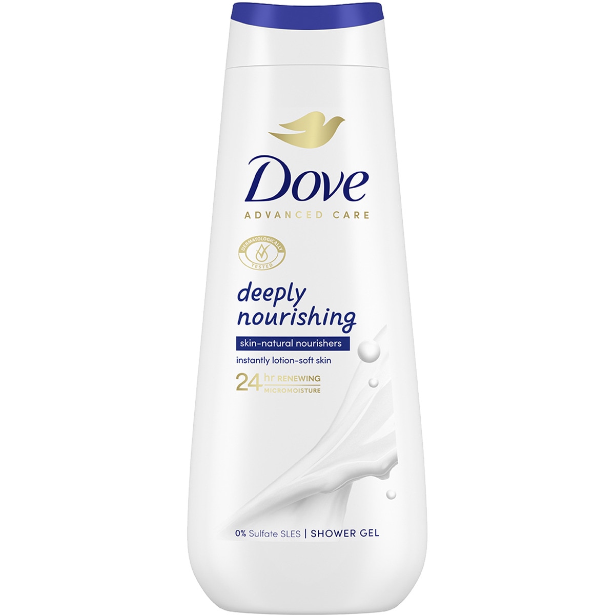 gel de baño Advanced Care Deeply Nourishing botella 600 ml 0% sulfatos