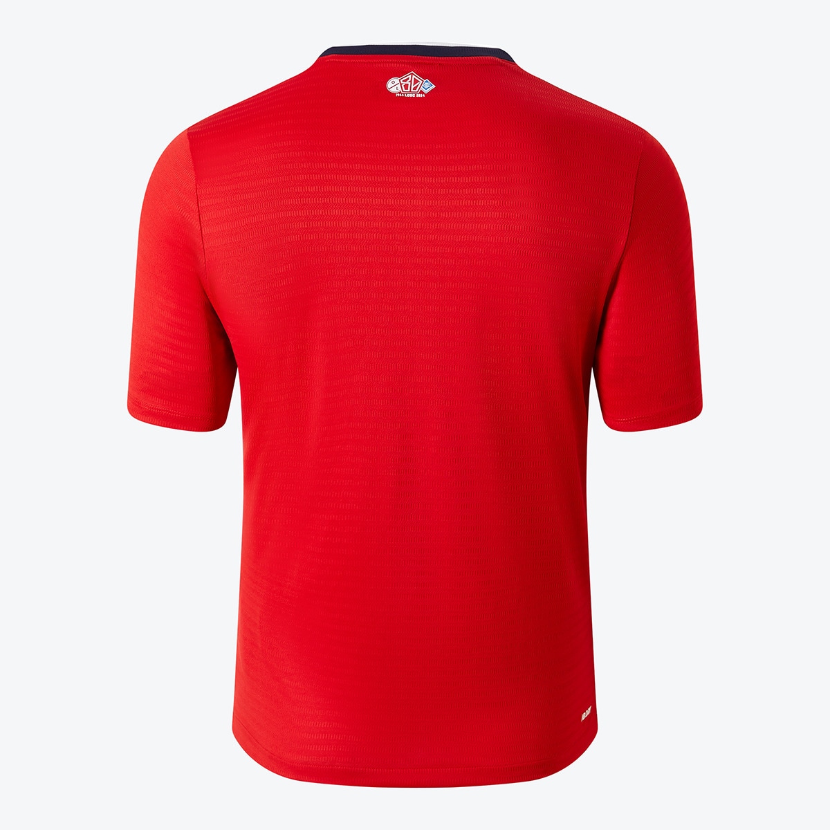 T-shirt de Homem 1.º Equipamento LOSC 2024-2025 Réplica Vermelho-6