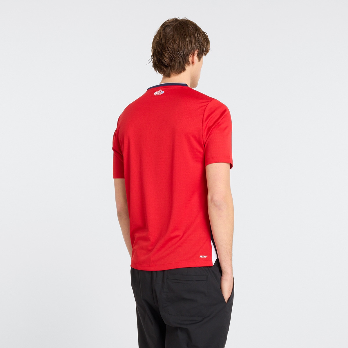 T-shirt de Homem 1.º Equipamento LOSC 2024-2025 Réplica Vermelho-2