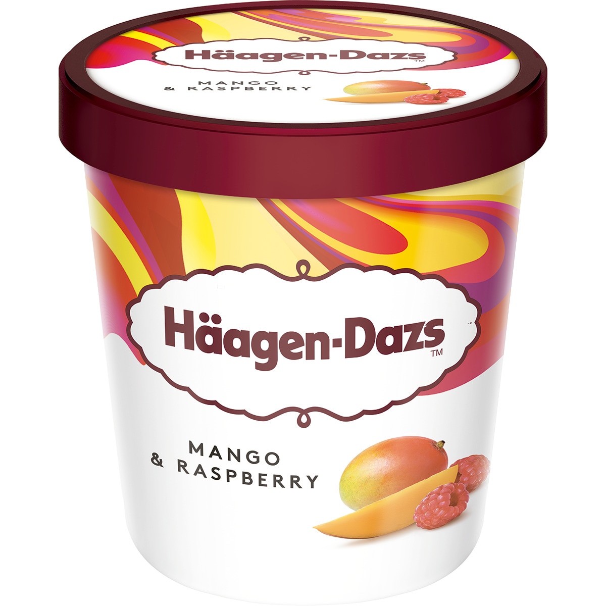 Gelado de Manga e Framboesa embalagem 460 ml