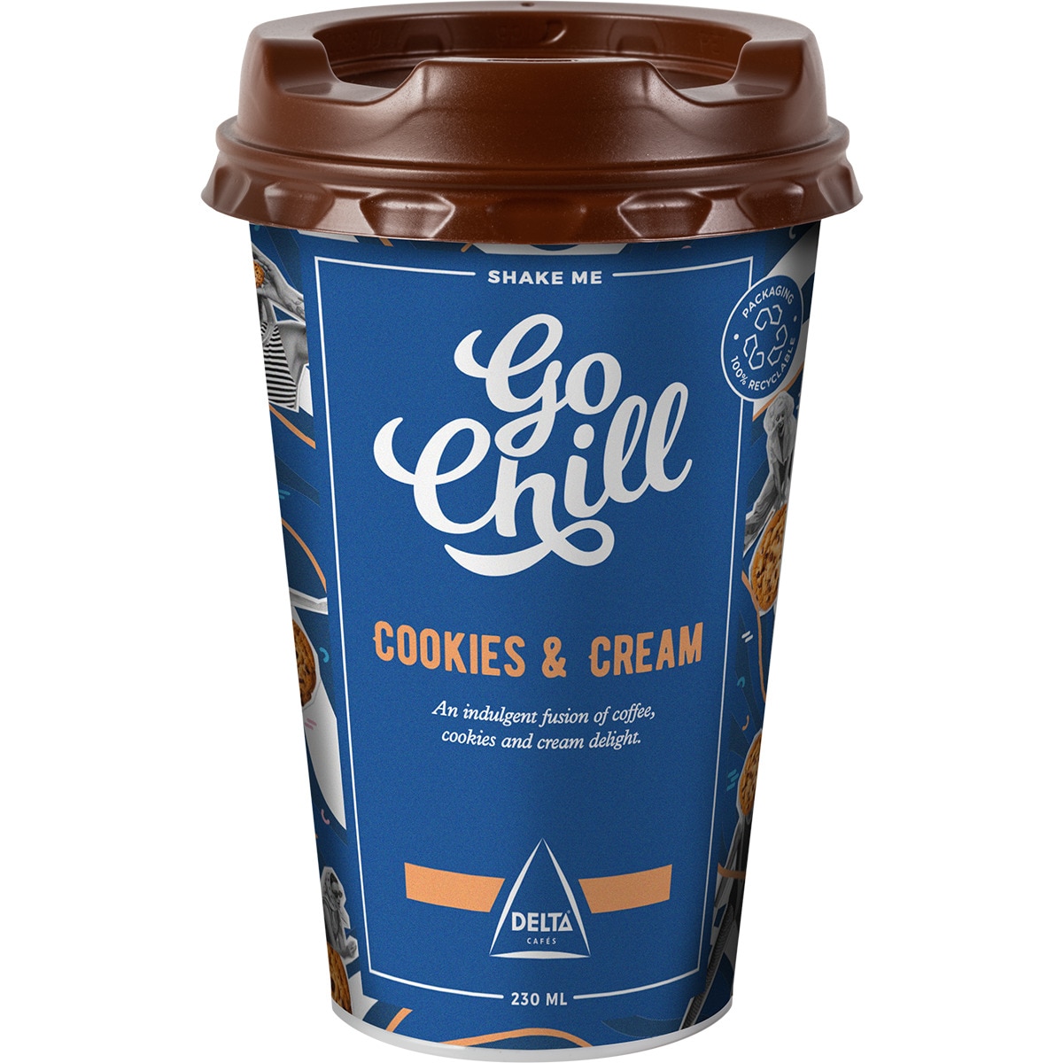 Bebida Café Cookies & Cream copo 230 ml