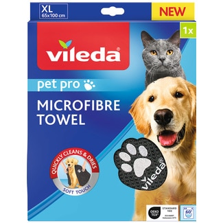 Toalha Microfibras Pet Pro Xl embalagem 1 unidade - Vileda