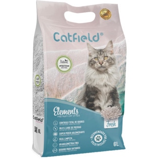 Areia para Gato Elements Fresh embalagem 6 L - Catfield