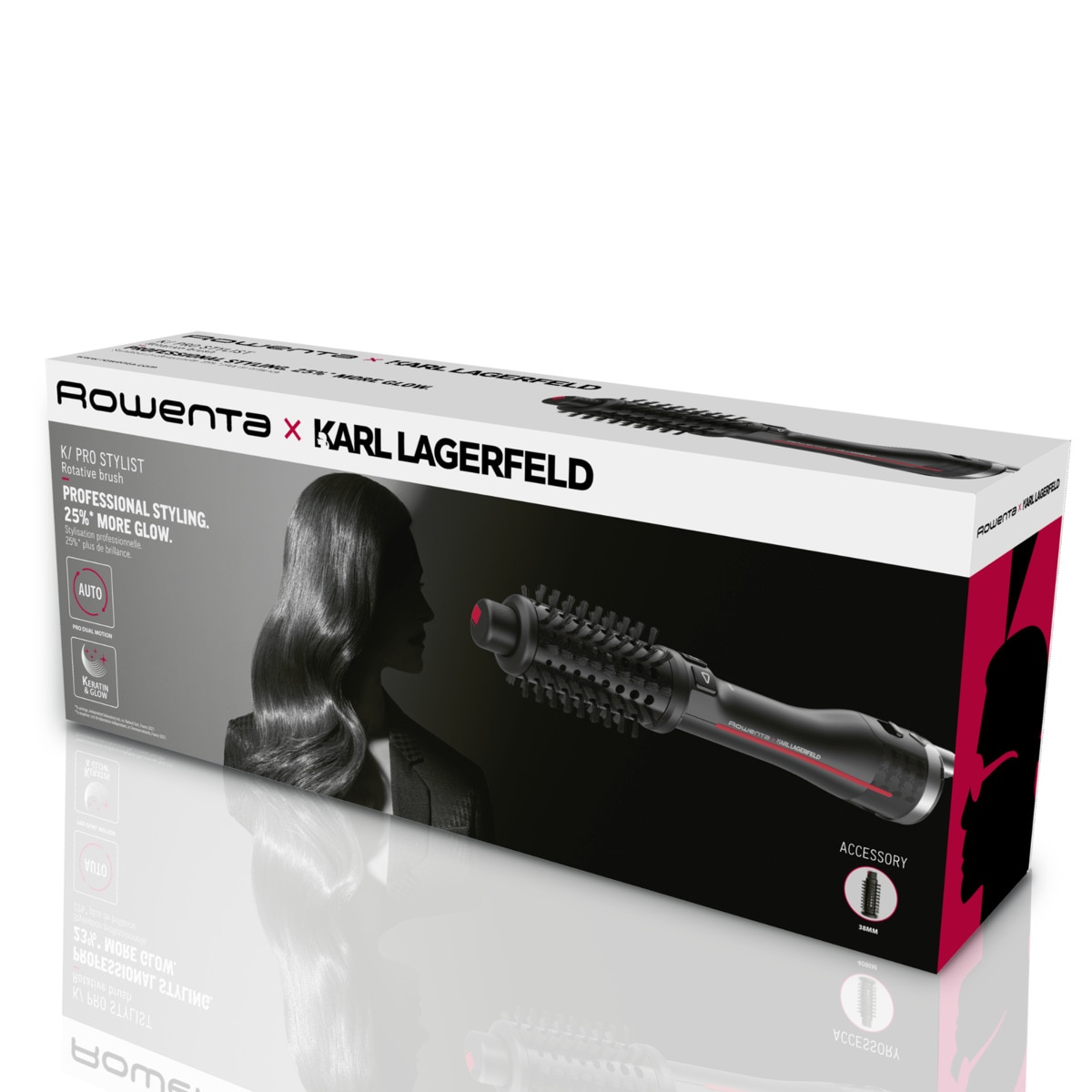 Moldeador Rowenta K/Pro Sytilist con tecnología Pro Dual Motion Negro-8