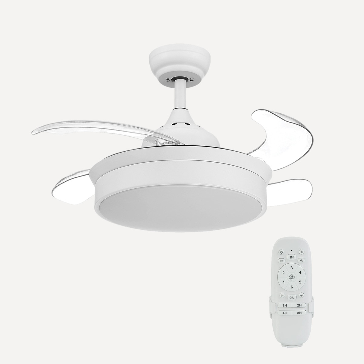 Imagem 0 de Ventoinha de Teto com Luz LED e Motor DC Soller