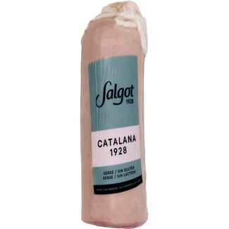 butifarra catalana sin gluten sin lactosa taco 250 g - Salgot