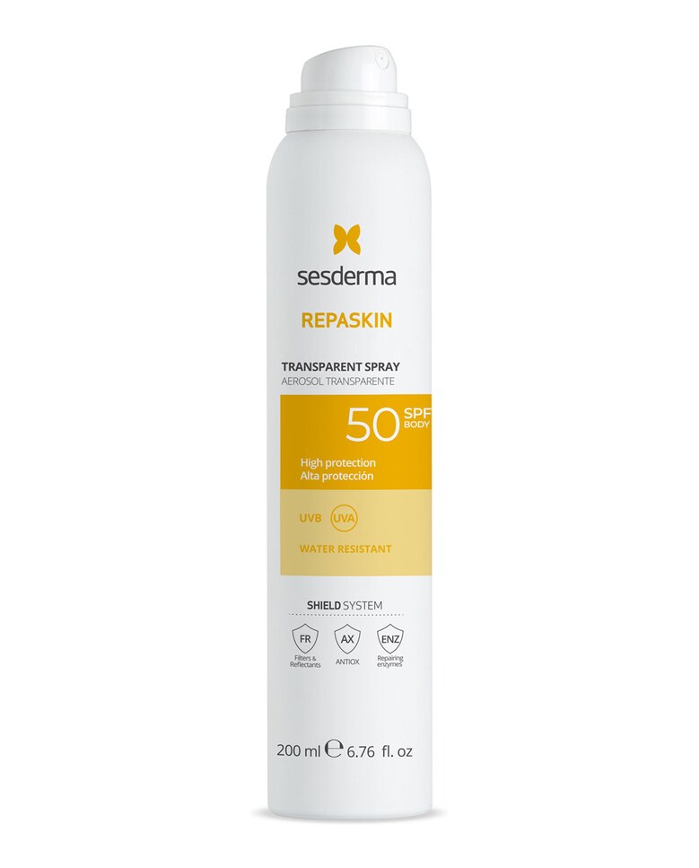 Protetor solar facial Repaskinaerosol Transp SPF50 200 ml Sesderma 1