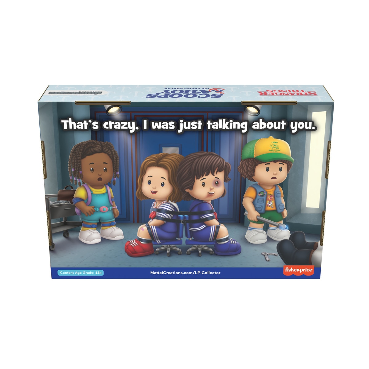 Little People Collector Stranger Things Castle Byers - Juego De Edición Especial Para Adultos Y Fanáticos, 6 Figuras En Un Paquete De Exhibición