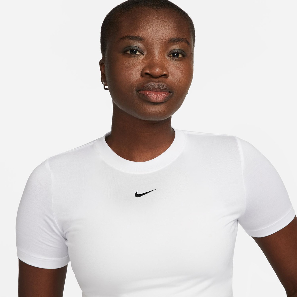 T-shirt de mulher Sportswear Essential Nike Branco-3