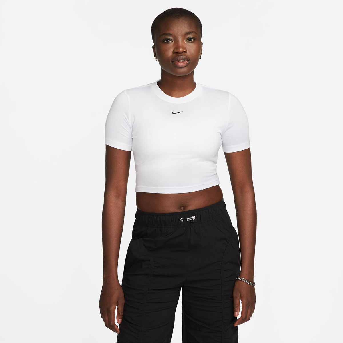T-shirt de mulher Sportswear Essential Nike Branco-1