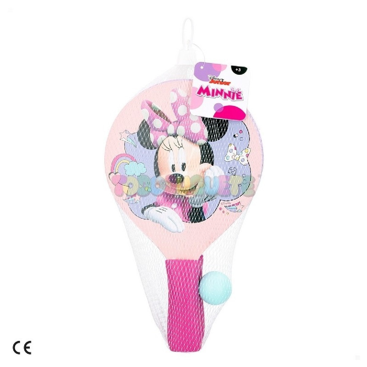 Imagem 0 de Conjunto de Raquetes de Paria Minnie em Madeira