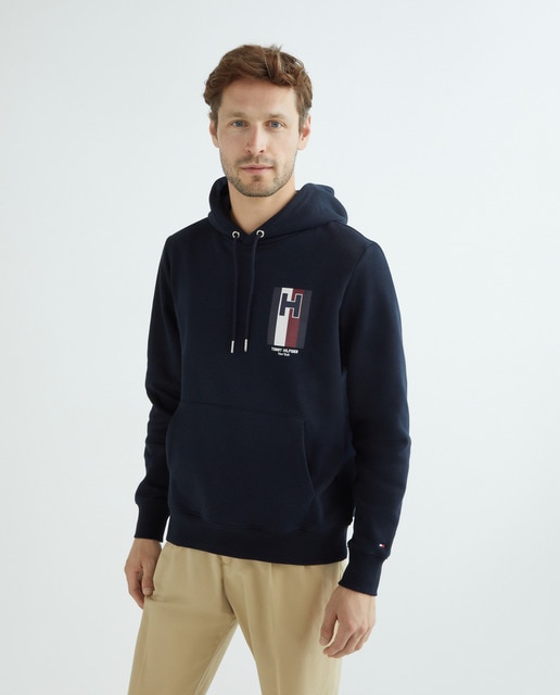 Imagen 0 de Sudadera con capucha de hombre con logo en el pecho