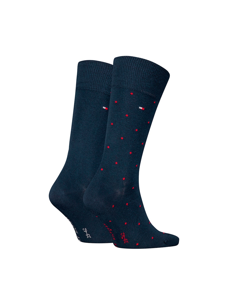 Pack de 2 Pares de Meias com Fantasia Azul-5