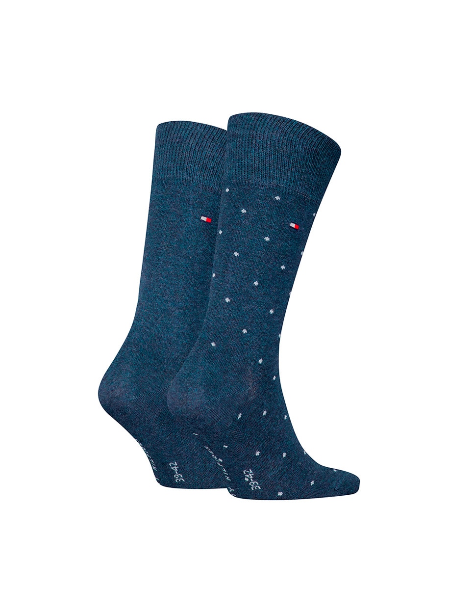 Pack de 2 Pares de Meias com Fantasia Azul-7