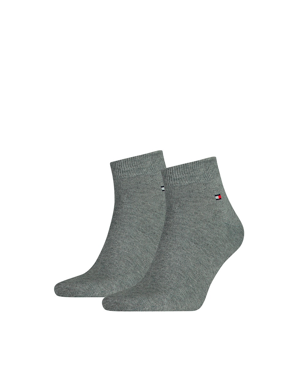 Pack de 2 Pares de Meias de Cano Curto Cinzento-2