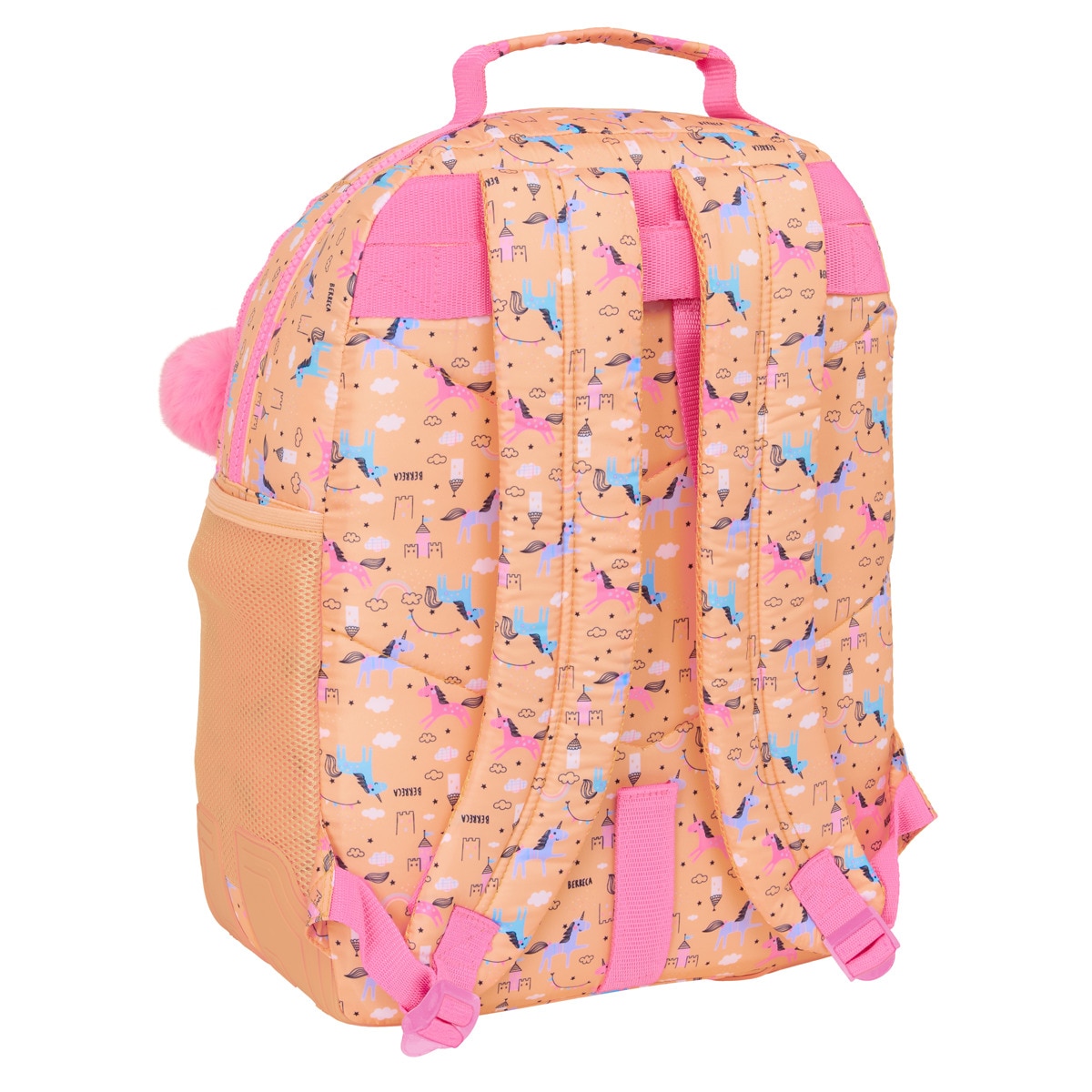 Mochila doble adaptable a carro Berreca Safta multicolor Multicolor-2