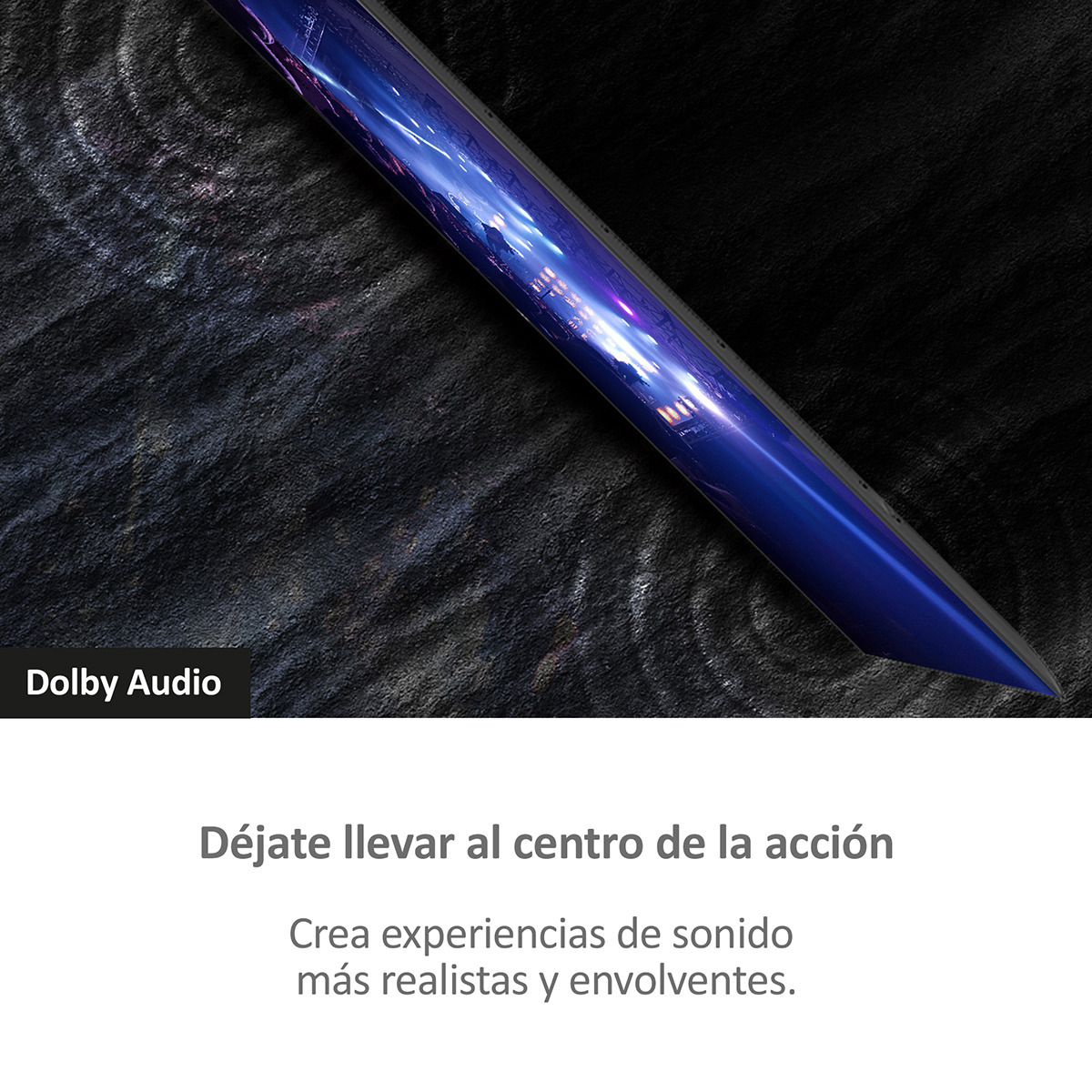 TV LED 127cm (50") Haier H50K800UX K80 Series, UHD 4K, Smart Google TV, HDR10 Plata-10