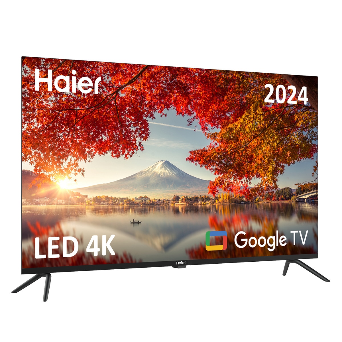 TV LED 140cm (55") Haier H55K800UX K80 Series, UHD 4K, Smart Google TV, HDR10 Plata-3