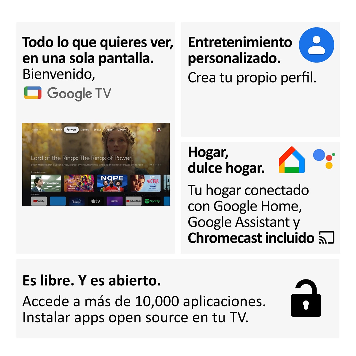TV OLED 140cm (55") Haier H55C900UX C90 Series, UHD 4K, Smart Google TV, Dolby Vision, Harman Kardon Plata-14