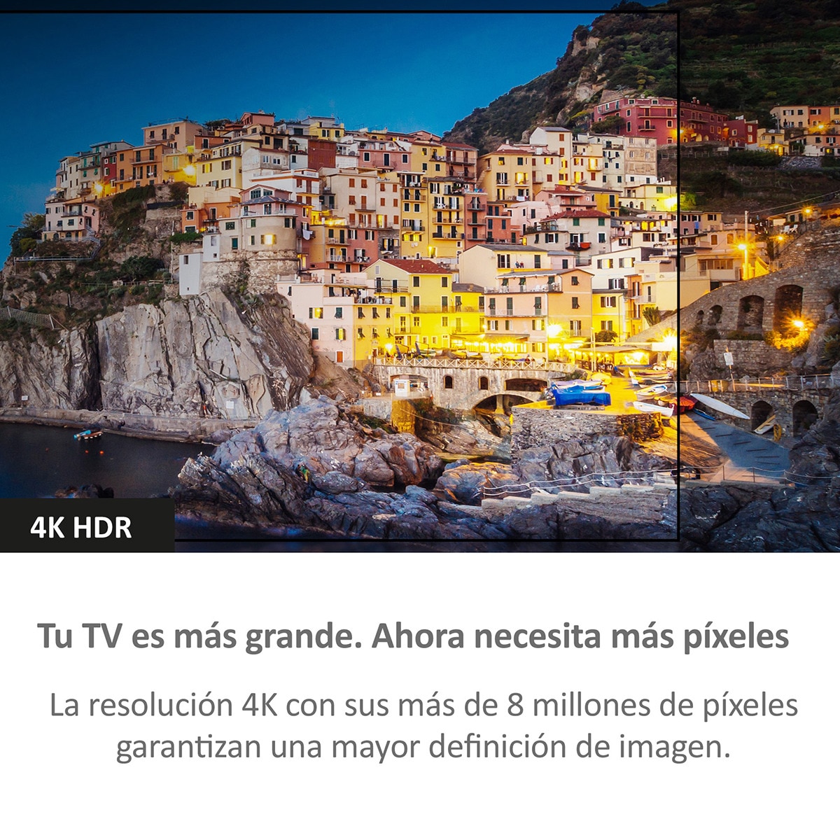 TV LED 177 cm (70") Haier H70K800UX K80 Series, UHD 4K, Smart Google TV, HDR10 Plata-4