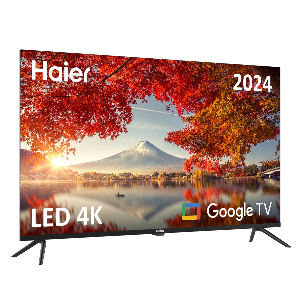 TV LED 177 cm (70") Haier H70K800UX K80 Series, UHD 4K, Smart Google TV, HDR10 Plata-3