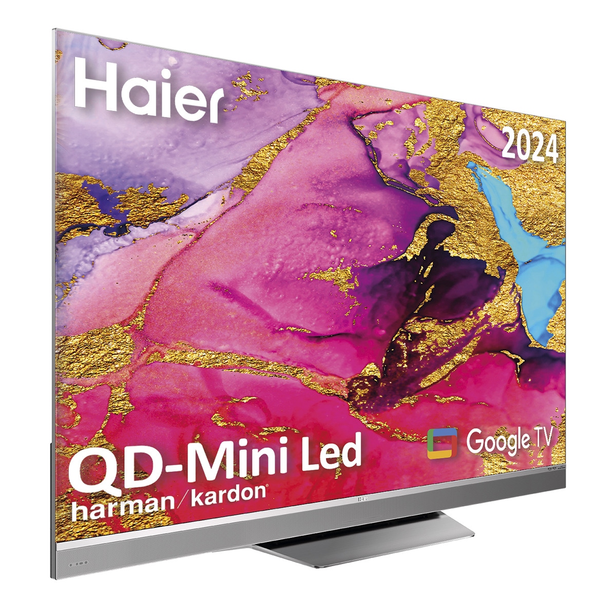 TV QLED MiniLED 190cm (75") Haier H75M95EUX M95E Series, UHD 4K, Smart Google TV, Dolby Vision, Harman Kardon Plata-3