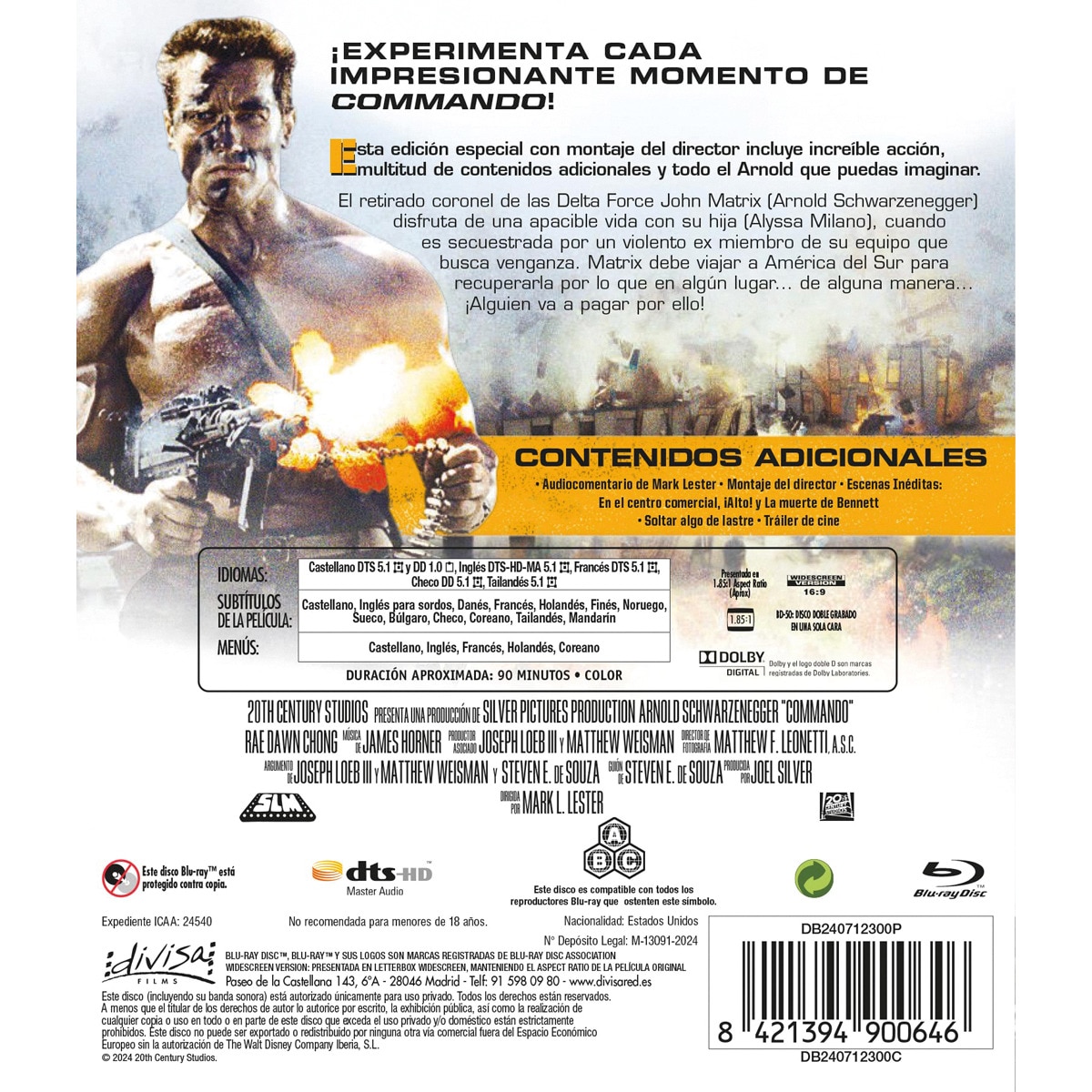 Commando (Montaje del director) (Blu-Ray) 2
