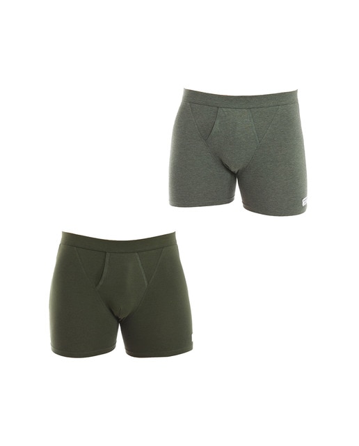 Imagen 0 de Pack-2 Bóxers Ocean Algodón Orgánico A0AFT hombre