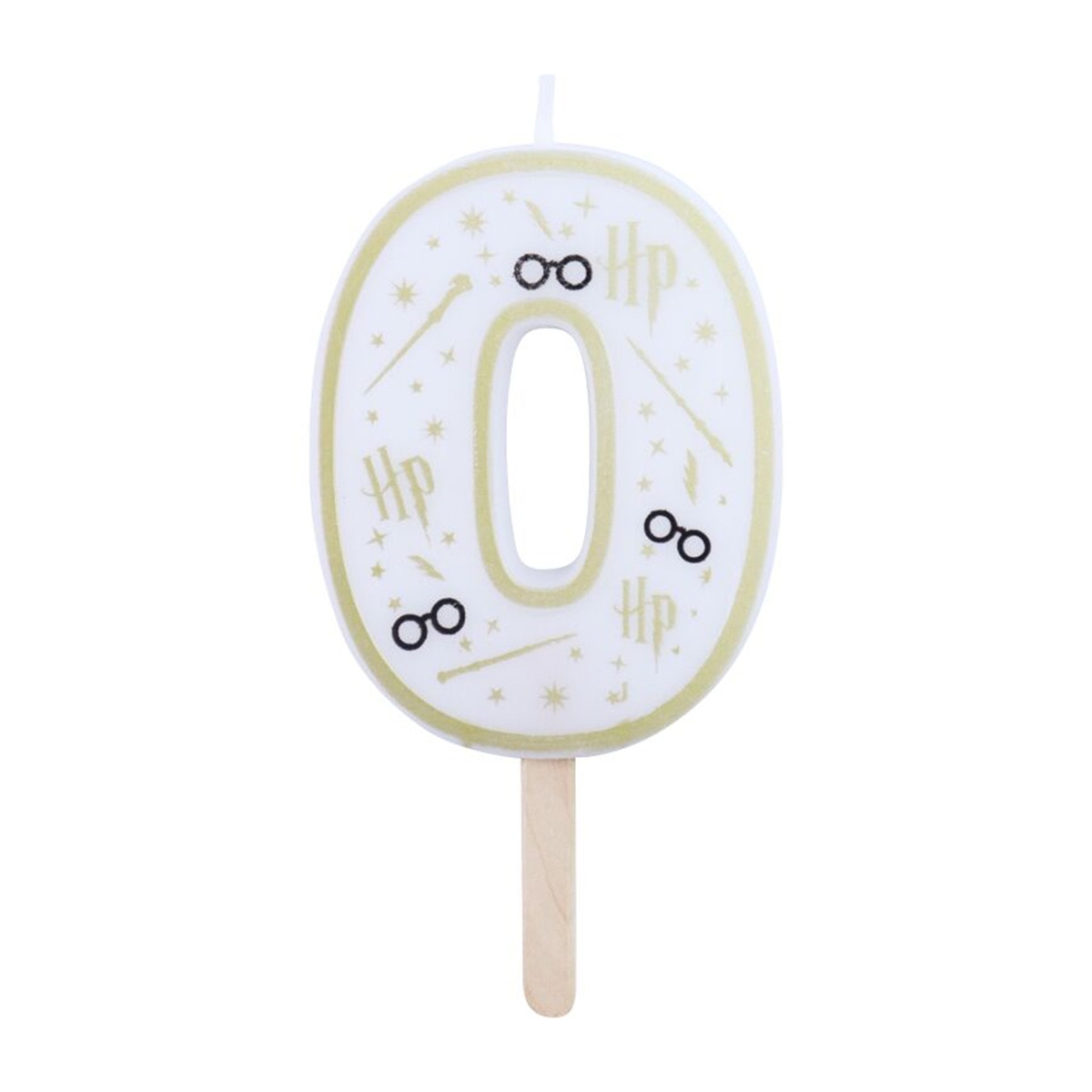 Imagem 0 de Vela Howgarts Número 0 Harry Potter