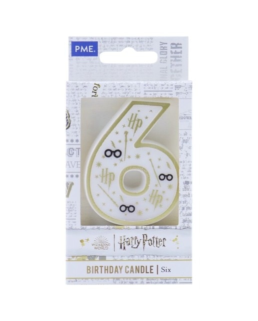 Vela Howgarts Número 6 Harry Potter 3