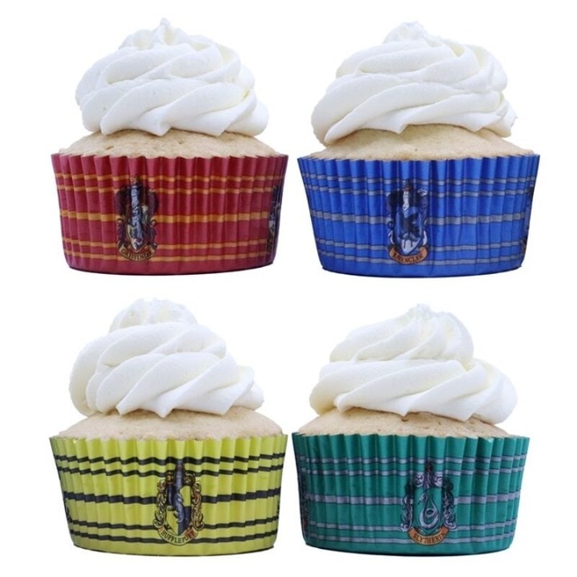Cápsulas Papel Cupcake Hogwrts Harry Potter 3
