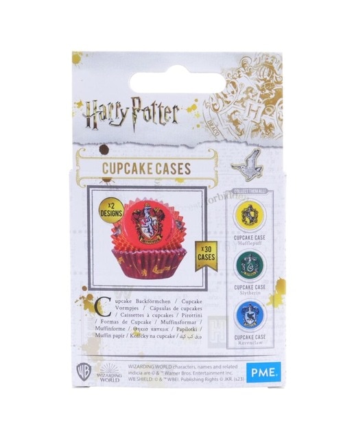 Cápsulas Papel Cupcake Gryfndr Harry Potter 7