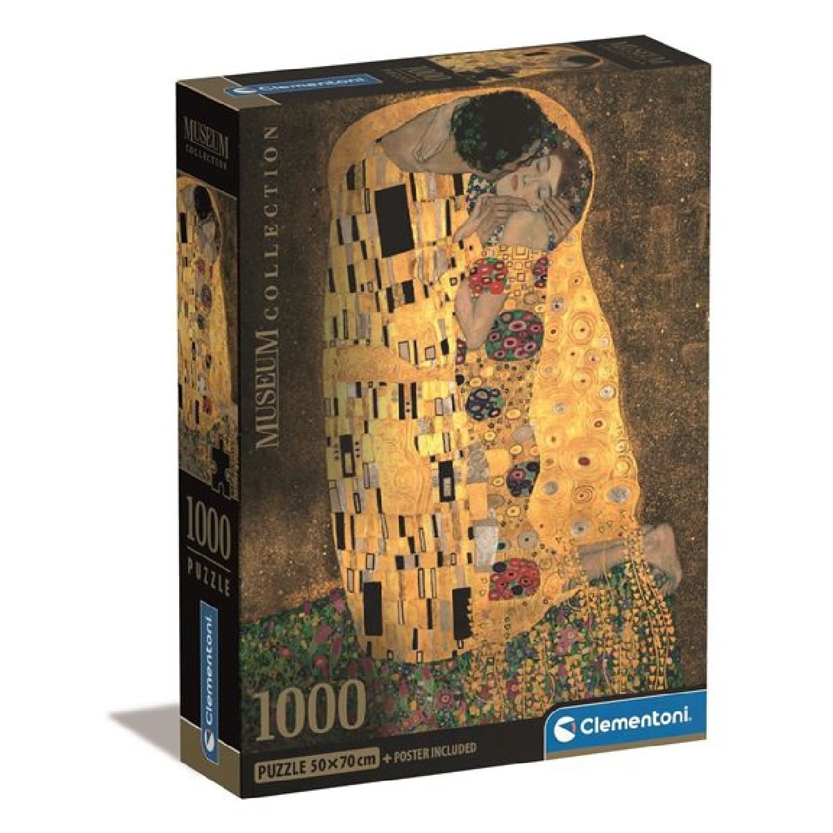 Puzzle Compact Museum Collection Klimt: Il Bacio - 1000 Peças 1