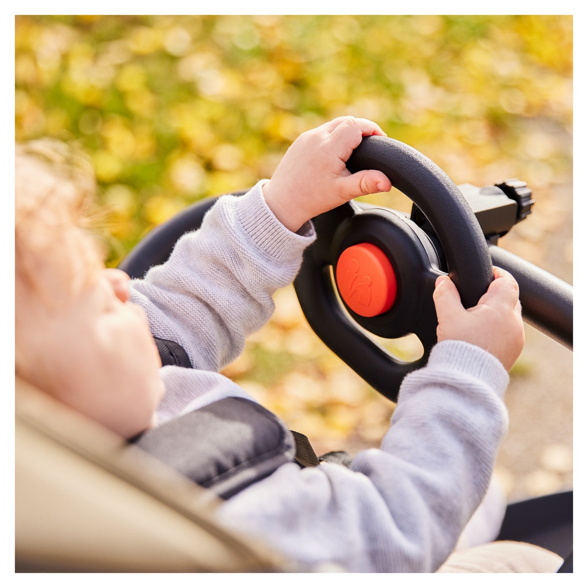 Acessório para Carrinho de Passeio Pushchair Steering Wheel Preto-15