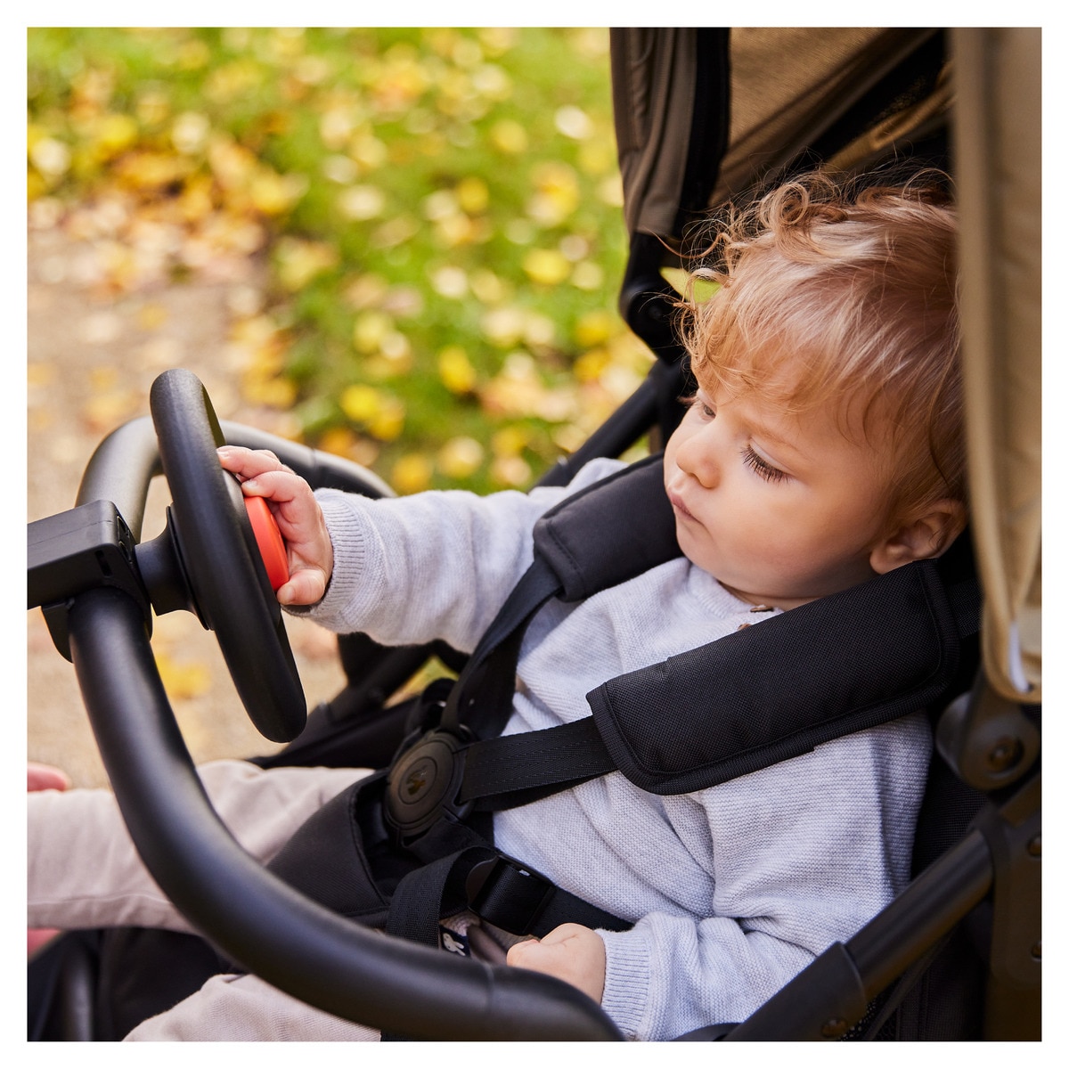 Acessório para Carrinho de Passeio Pushchair Steering Wheel Preto-14