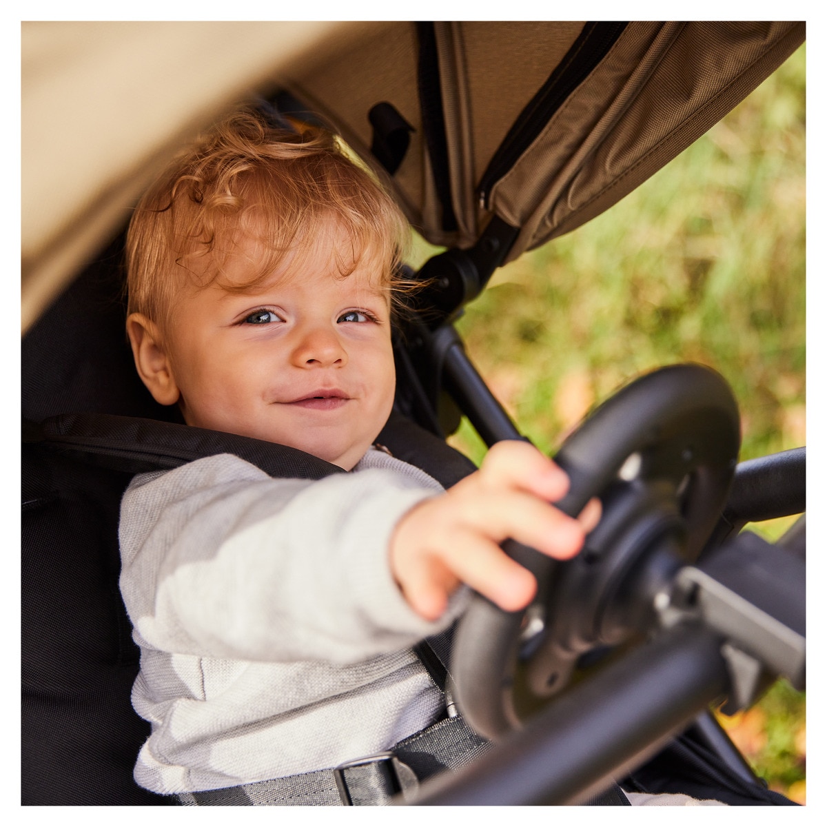 Acessório para Carrinho de Passeio Pushchair Steering Wheel Preto-13