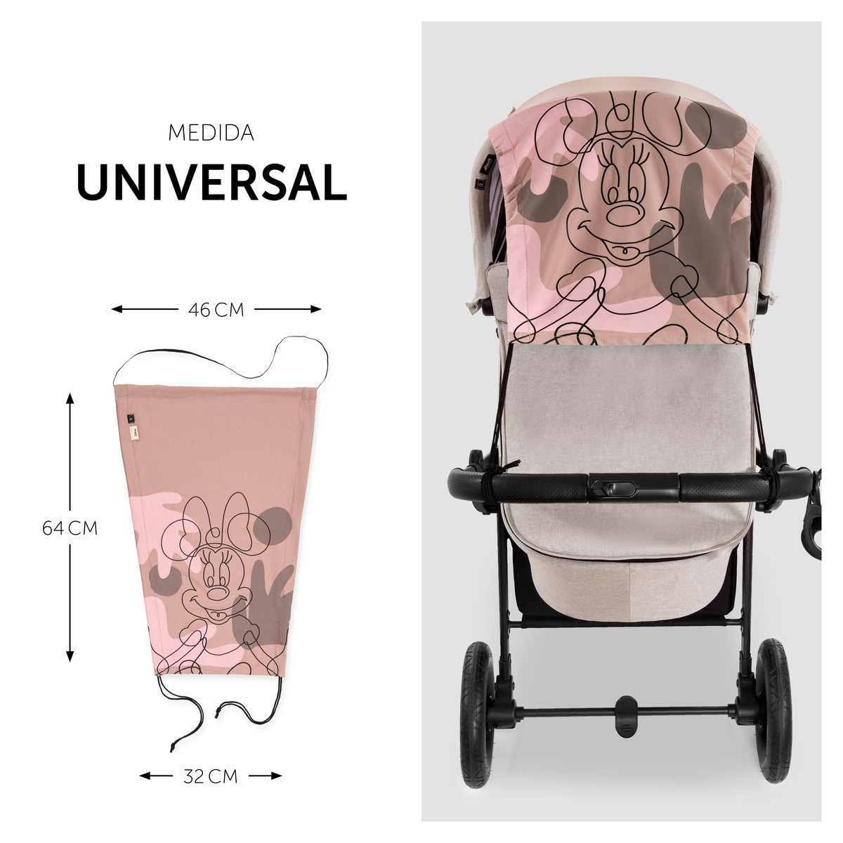 Pala Solar Sunshade Rosa-5