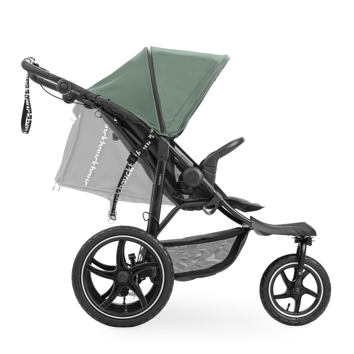 Carrinho de Passeio Runner 3 Verde-18