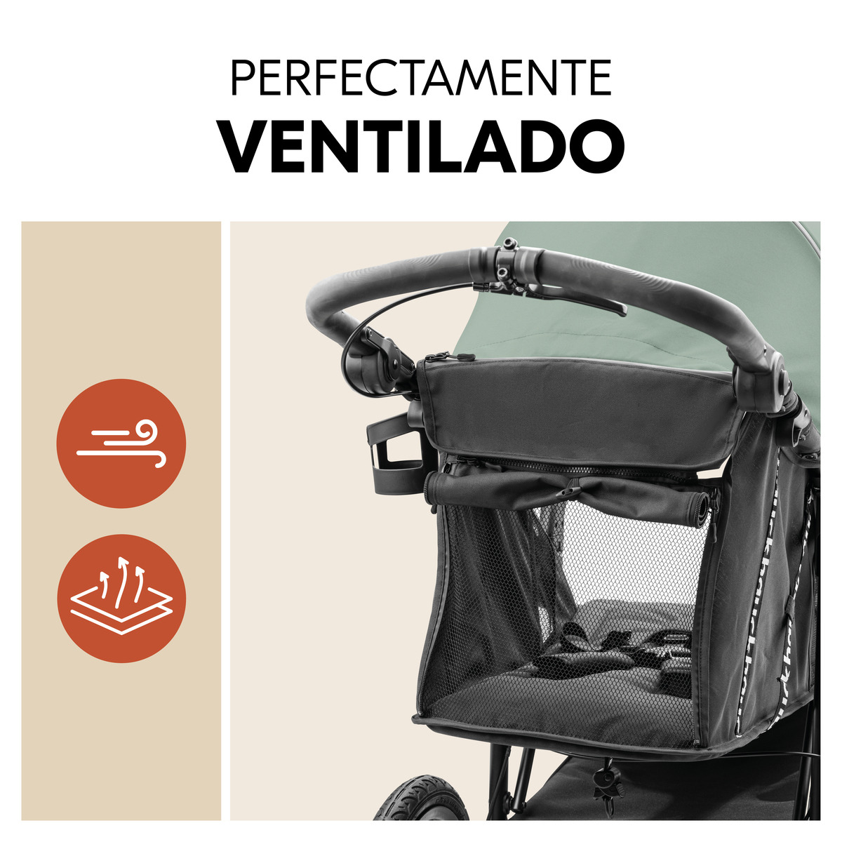 Carrinho de Passeio Runner 3 Verde-7
